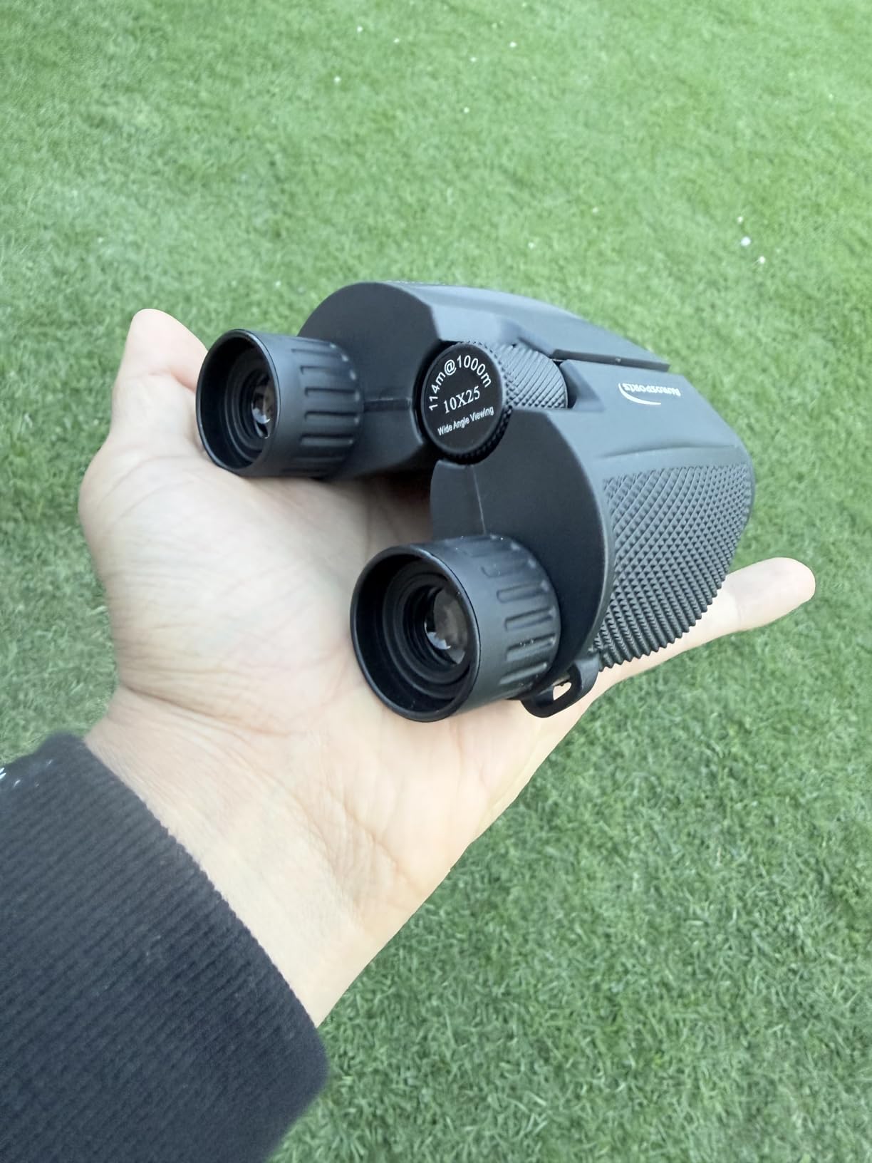 Aurosports Compact Binoculars for Adults and Kids - 10x25 Small Lightweight Binoculars for Bird Watching, Easy Focus for Theater, Cruise & Travel customer photo 1