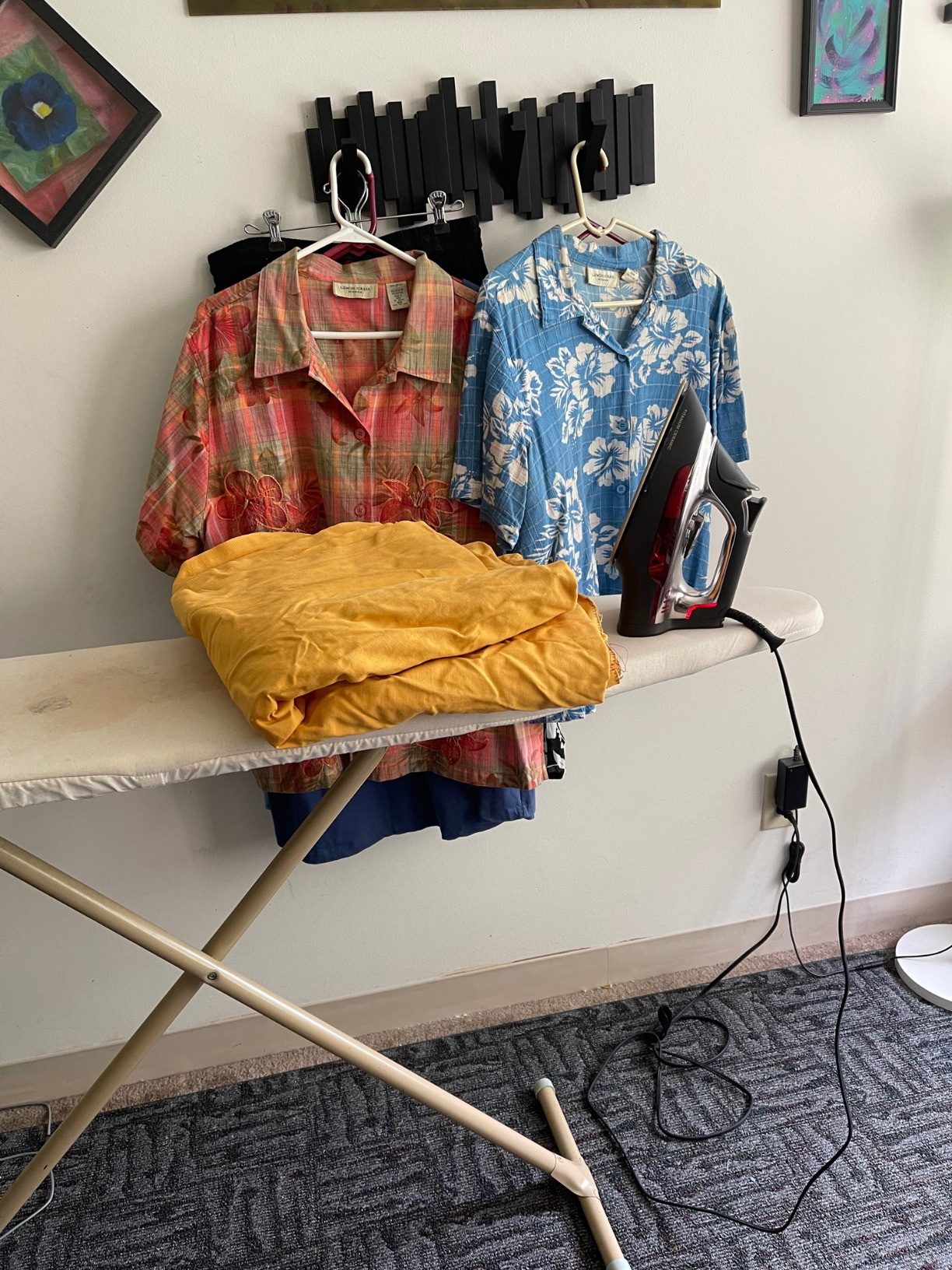 CHI Steam Iron for Clothes with 300+ Holes for Powerful Steam ing, Temperature Guide Dial, 1700 Watts, XL 10' Cord, 3-Way Auto Shutoff, Titanium Infused Ceramic Soleplate, Silver (13101) customer photo 1
