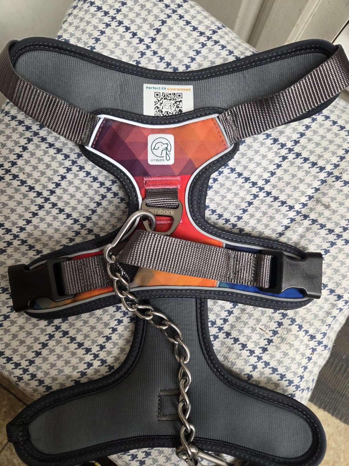 Embark Adventure No-Pull Large Dog Harness - Reflective Trim, Military-Grade Nylon, Front Clip with Gel-Lined Handle customer photo 2