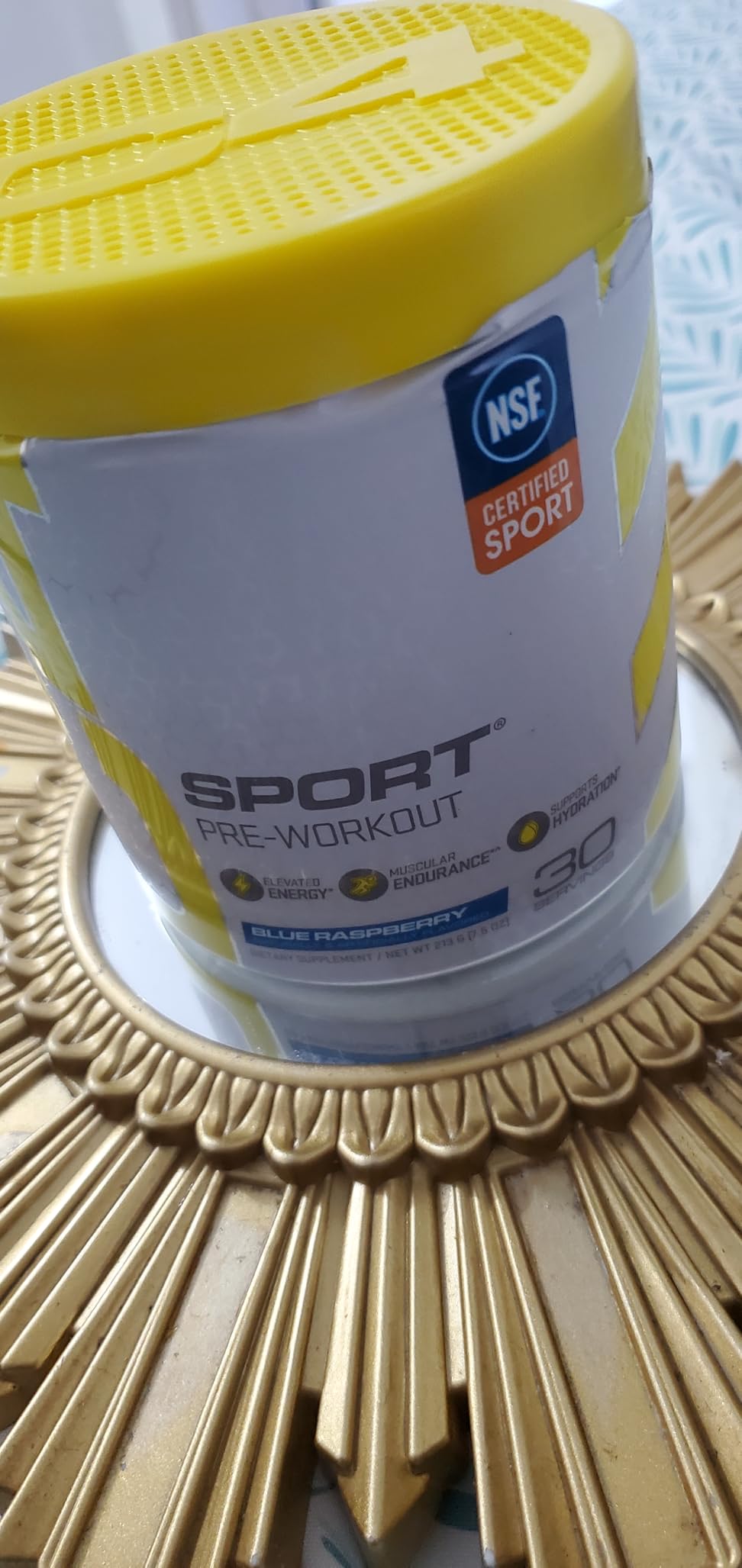 Cellucor C4 Sport Pre Workout Powder Blue Raspberry - Pre Workout Energy with 3g + 135mg Caffeine and Beta-Alanine Performance Blend - NSF Certified for Sport | 30 Servings customer photo 2