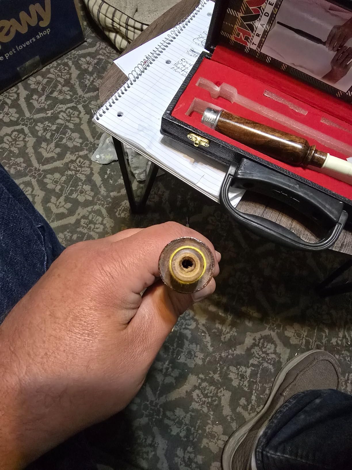 AAR Rosewood Practice Chanter Engraved Mounts with Wooden Box and 2 Reeds Free customer photo 3