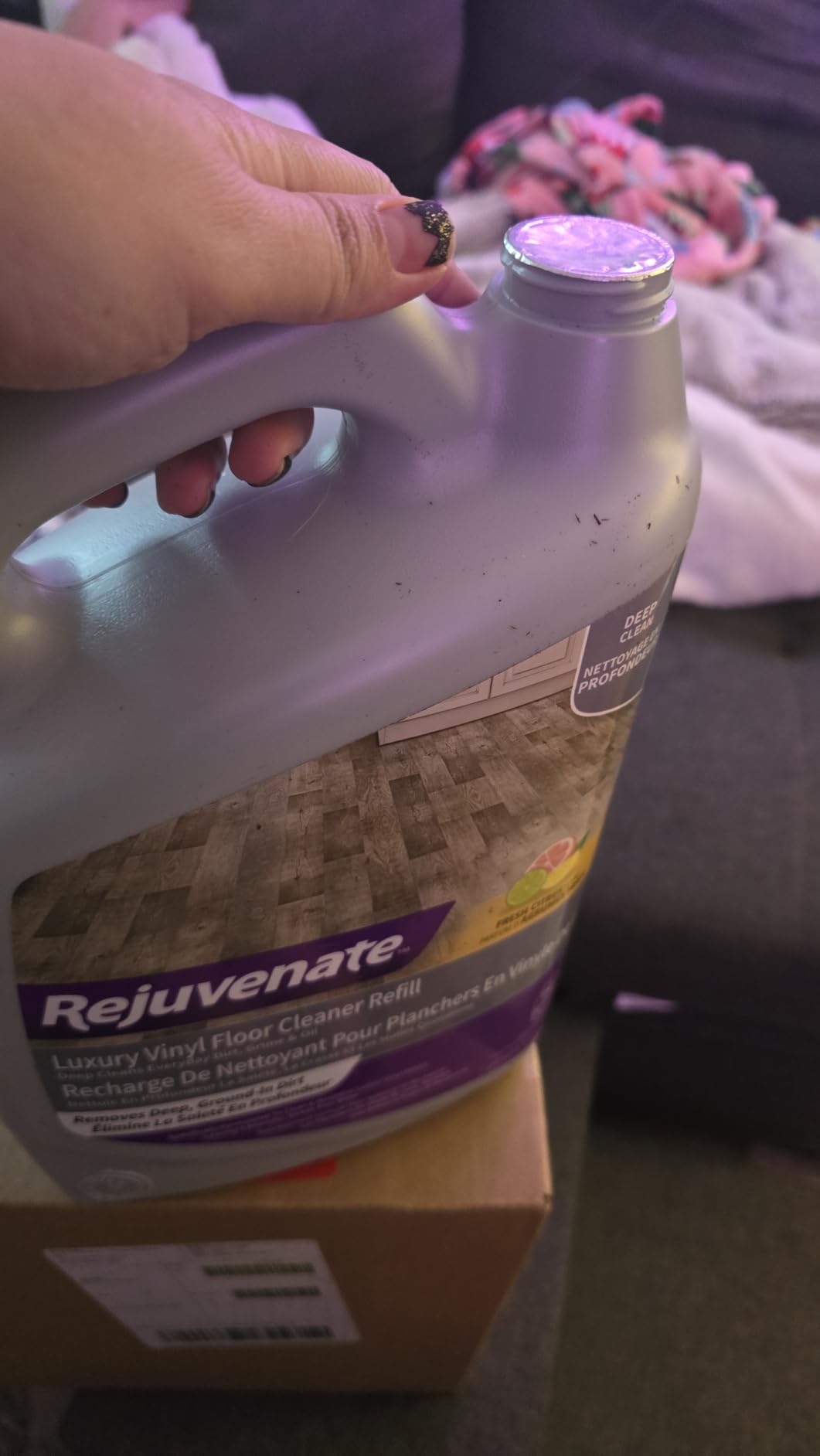 Rejuvenate Luxury Vinyl Floor Cleaner Gently Cleans And Revitalizes Luxury Vinyl Floors, 32 Ounces customer photo 1