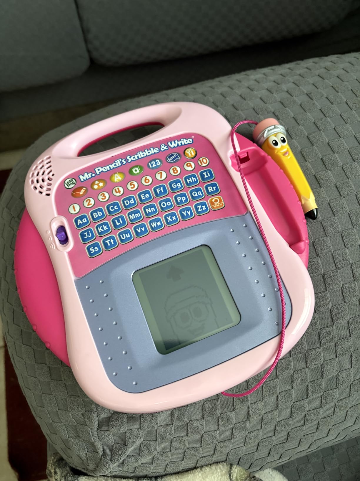 LeapFrog Mr. Pencil's Scribble and Write, Pink customer photo 1