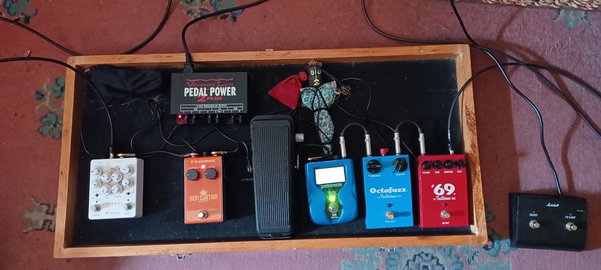 Keeley Caverns V2 Reverb and Delay Pedal customer photo 2