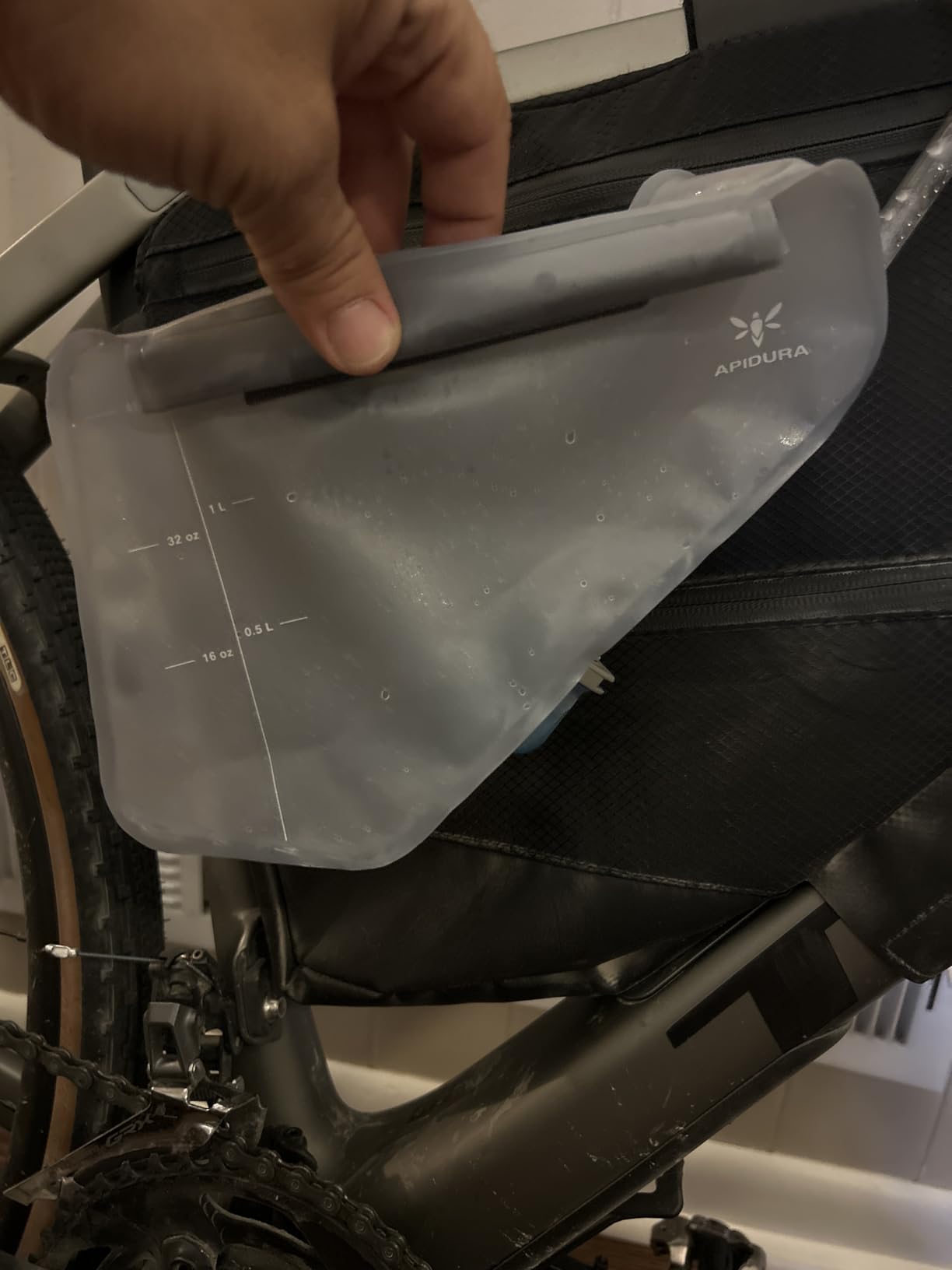 Touring Road Bike Full Frame Bag | Bicycle Bikepacking, Touring, Commuting Pack customer photo 2