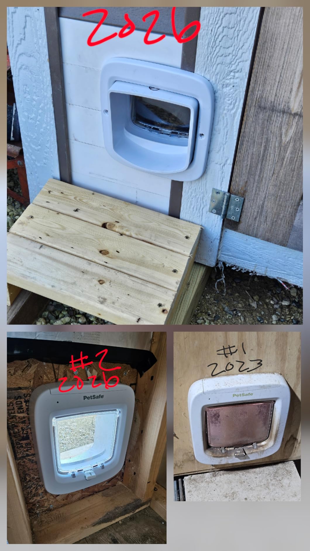 PetSafe Microchip Cat Door - Smart Programmable Collar Door with 4-Way Locking System customer photo 1