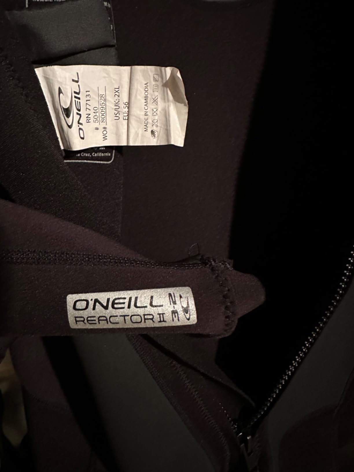 O'Neill Men's Reactor-2 3/2mm Back Zip Full Wetsuit customer photo 1