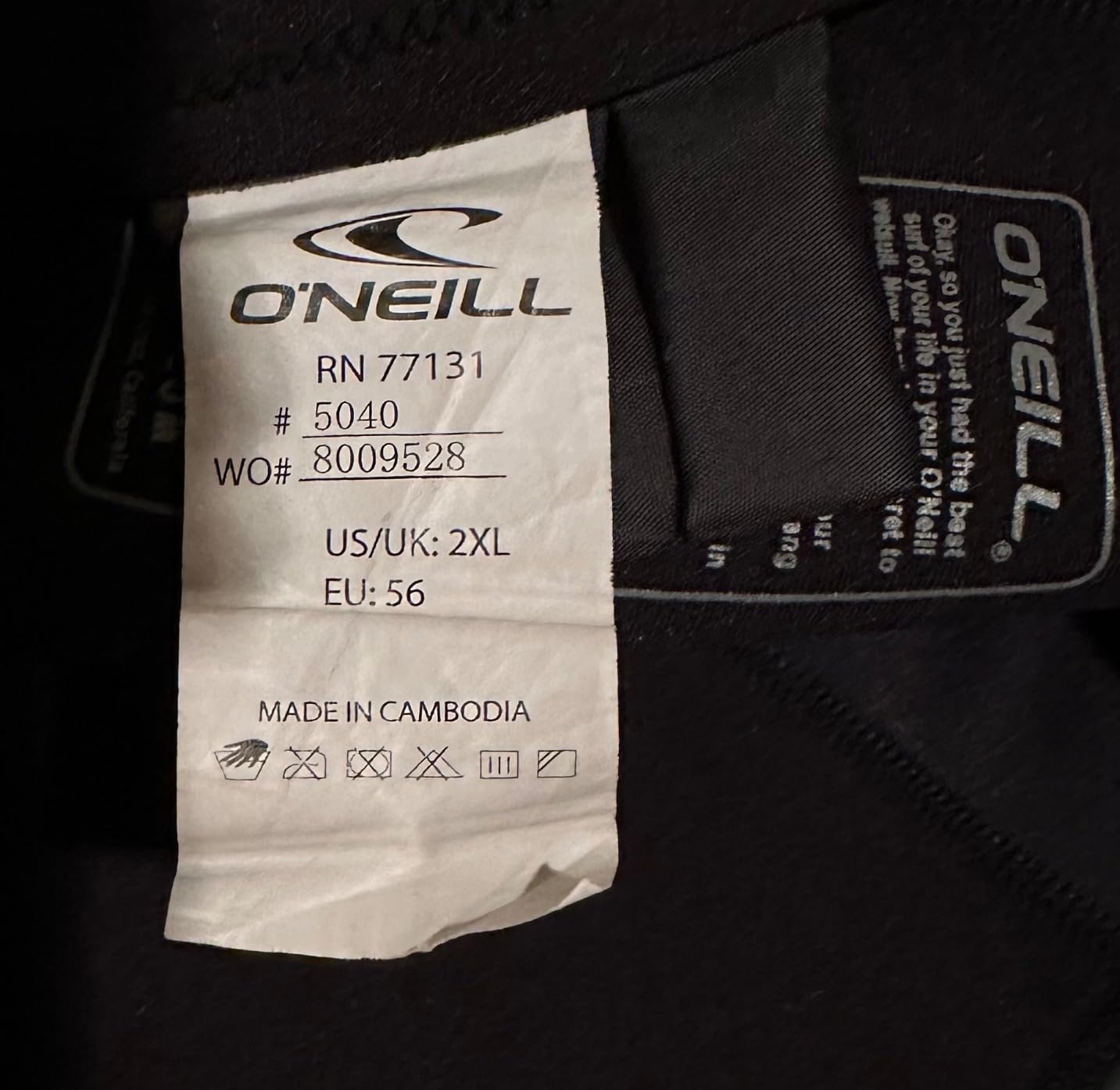 O'Neill Men's Reactor-2 3/2mm Back Zip Full Wetsuit customer photo 2