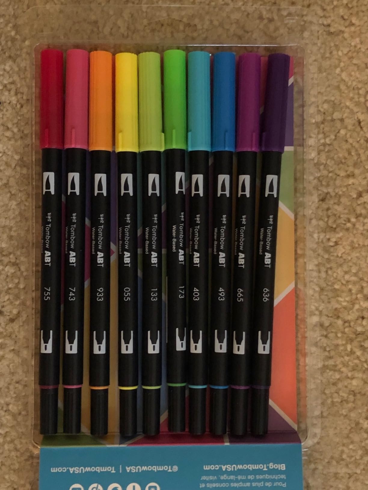 Tombow 56187 Dual Brush Pen Art Markers, Pastel, 10-Pack - Blendable, Brush and Fine Tip Markers customer photo 2