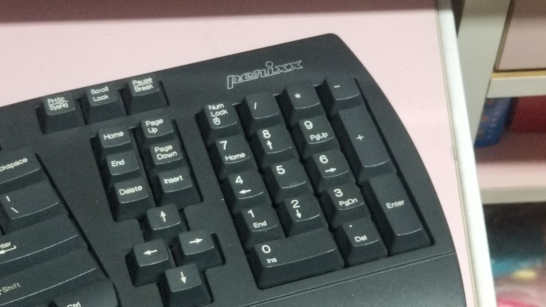 Perixx PERIBOARD-512B Wired Ergonomic Keyboard - Split Keyboard, Wrist Rest, Natural Typing - Wired USB Connectivity - US English customer photo 2