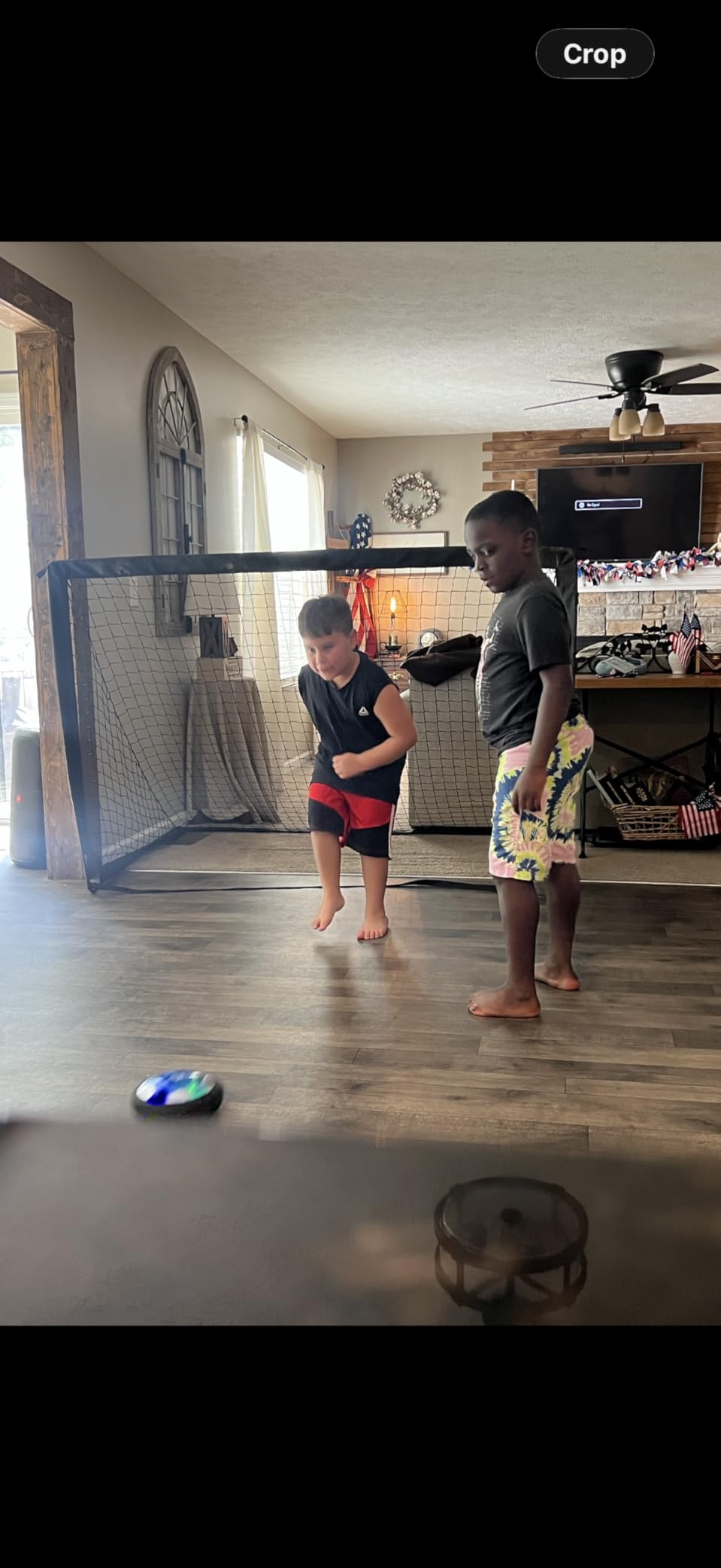 Franklin Sports Mini Soccer Goal with Ball and Pump customer photo 1