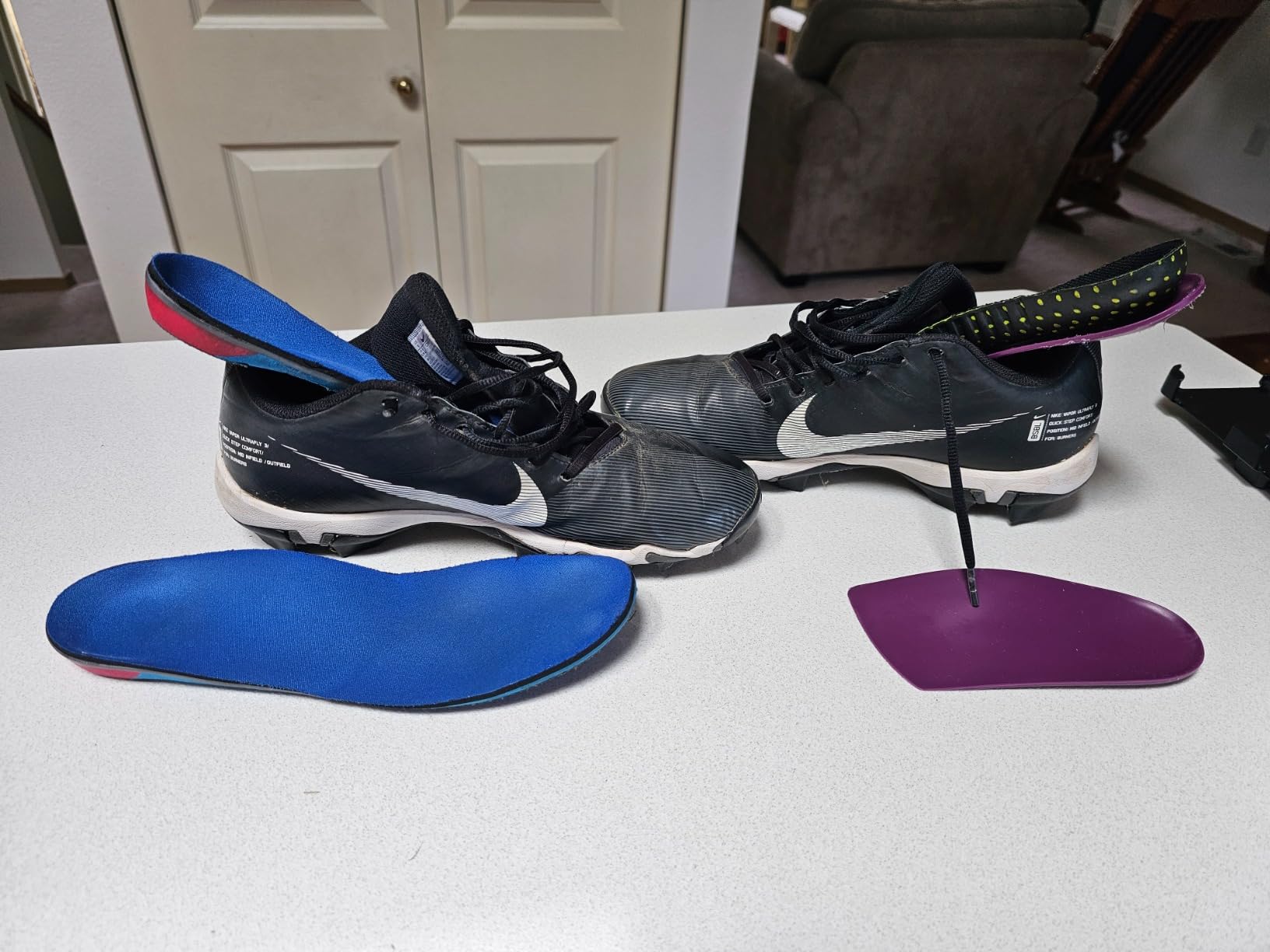 Samurai Insoles Ninjas Plantar Fasciitis Relief Arch Support Shoe Insoles - Podiatrist Designed, Orthotic Lab Made in The USA customer photo 2