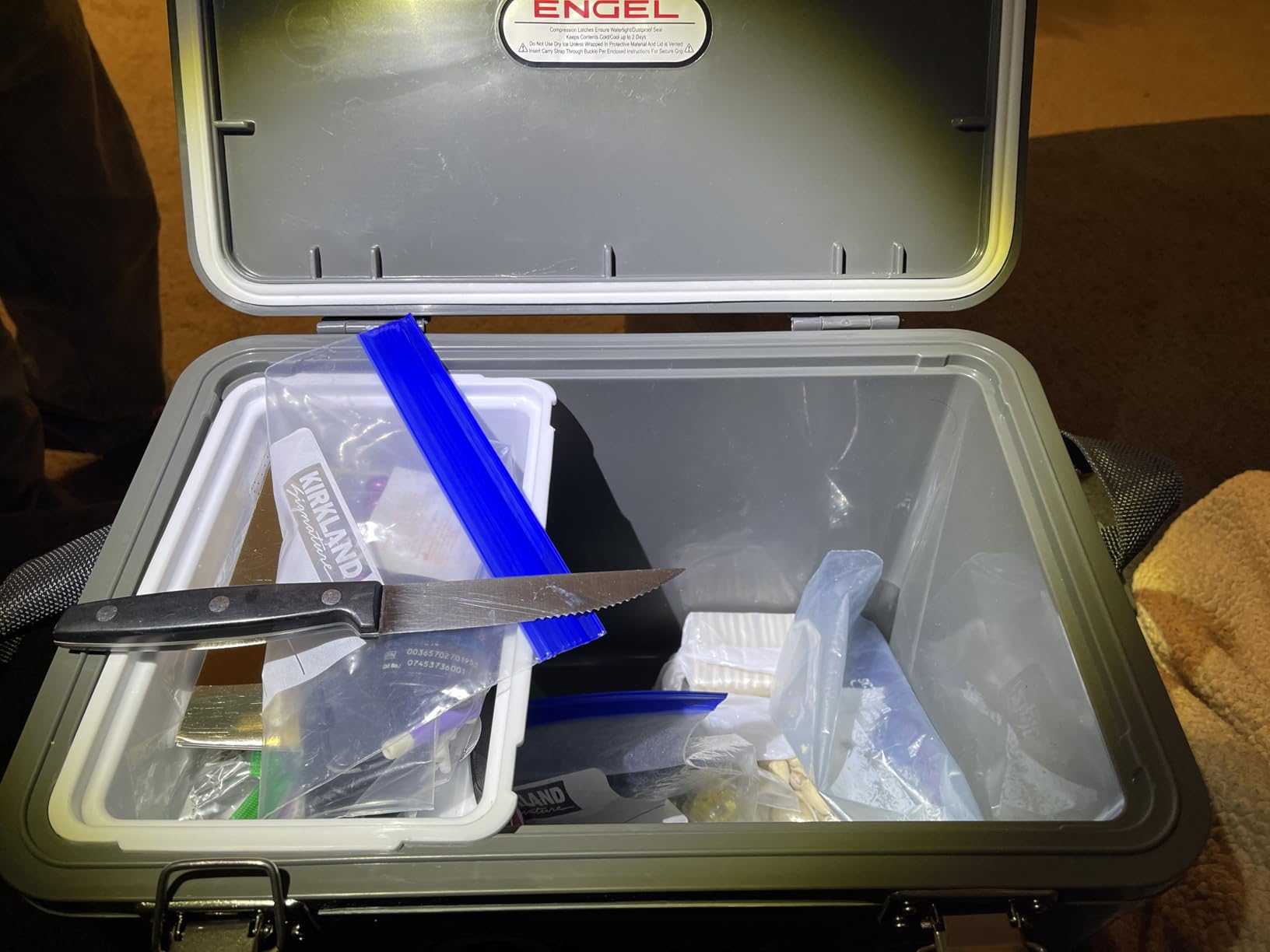 Engel 19qt Leak-Proof, Air Tight, Drybox Cooler and Small Hard Shell Lunchbox for Men and Women customer photo 2