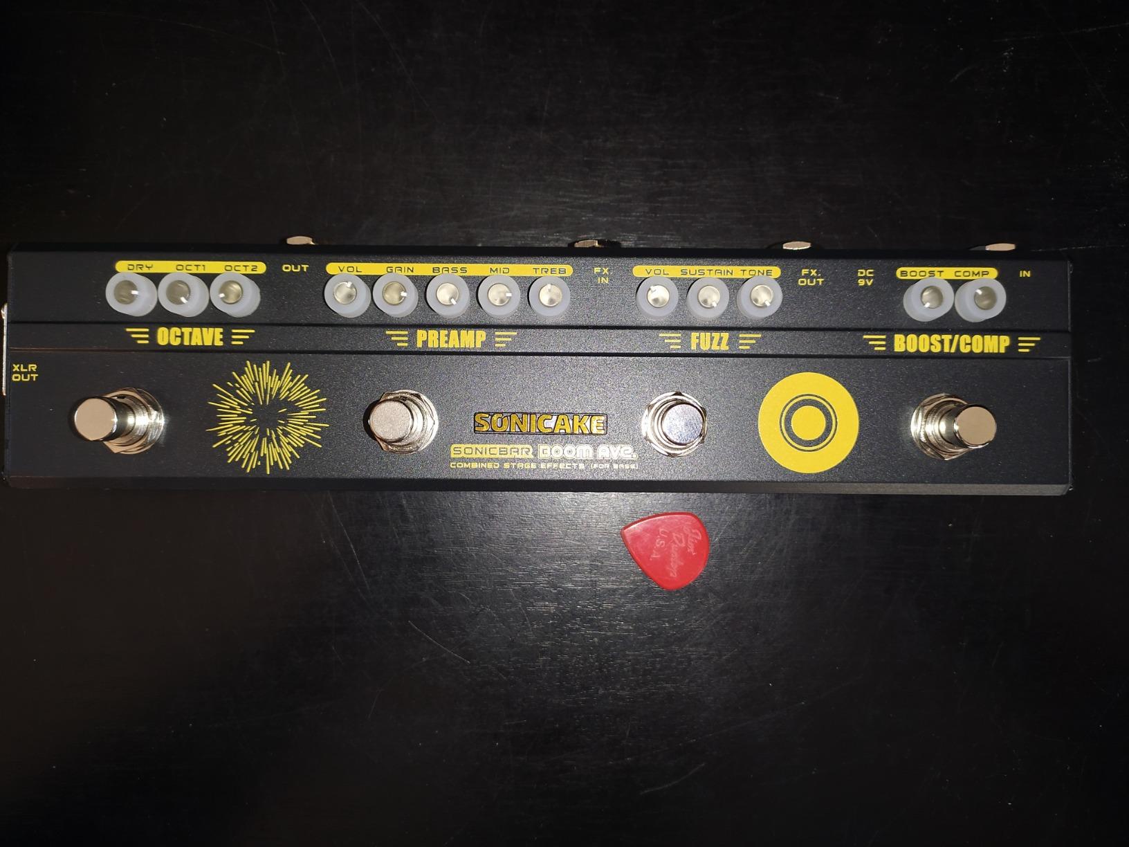 SONICAKE Guitar Multi Effect Pedal Overdrive Compressor Delay Reverb Guitar Pedal Twiggy Blues Vintage Blues Retro Rock Tone With Cab Sim customer photo 1