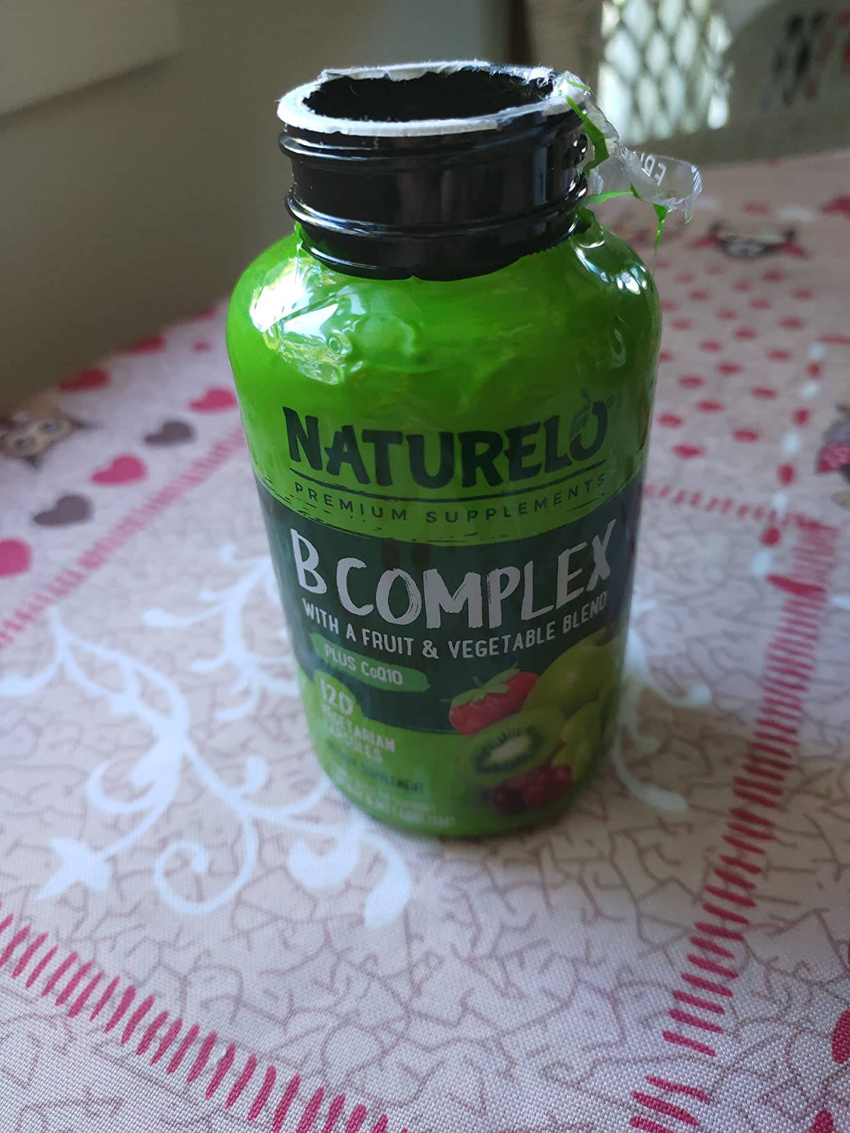 NATURELO Vitamin B Complex,120 Capsules, Vegan, CoQ10, Methyl Folate, Biotin, Fruit & Veg Blend, Supports Energy and Healthy Stress Response, Super B Complex Vitamins for Women and Men customer photo 2