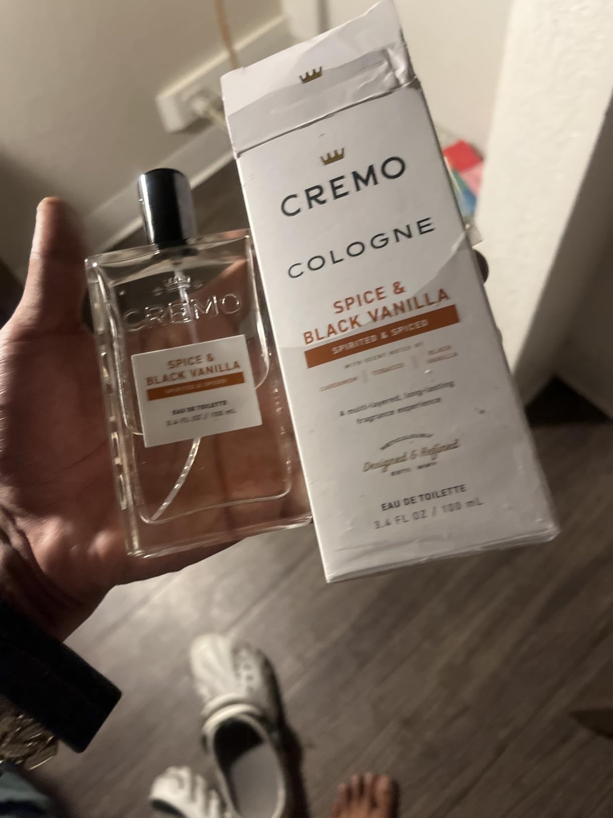 Cremo Cologne For Men - Spice & Black Vanilla Mens Cologne Spray, An Explosion of Vibrant Spices, Dark Woods and Black Vanilla, Multi-Layered Signature Men's Fragrances, 3.4 Fl Oz customer photo 1