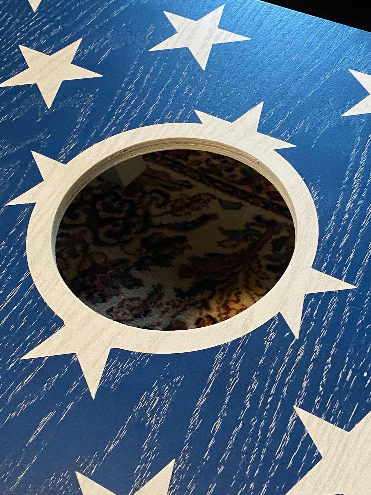 GoSports 4 x 2 ft Flag Series Wood Cornhole Sets - American Flag or State Flags customer photo 2