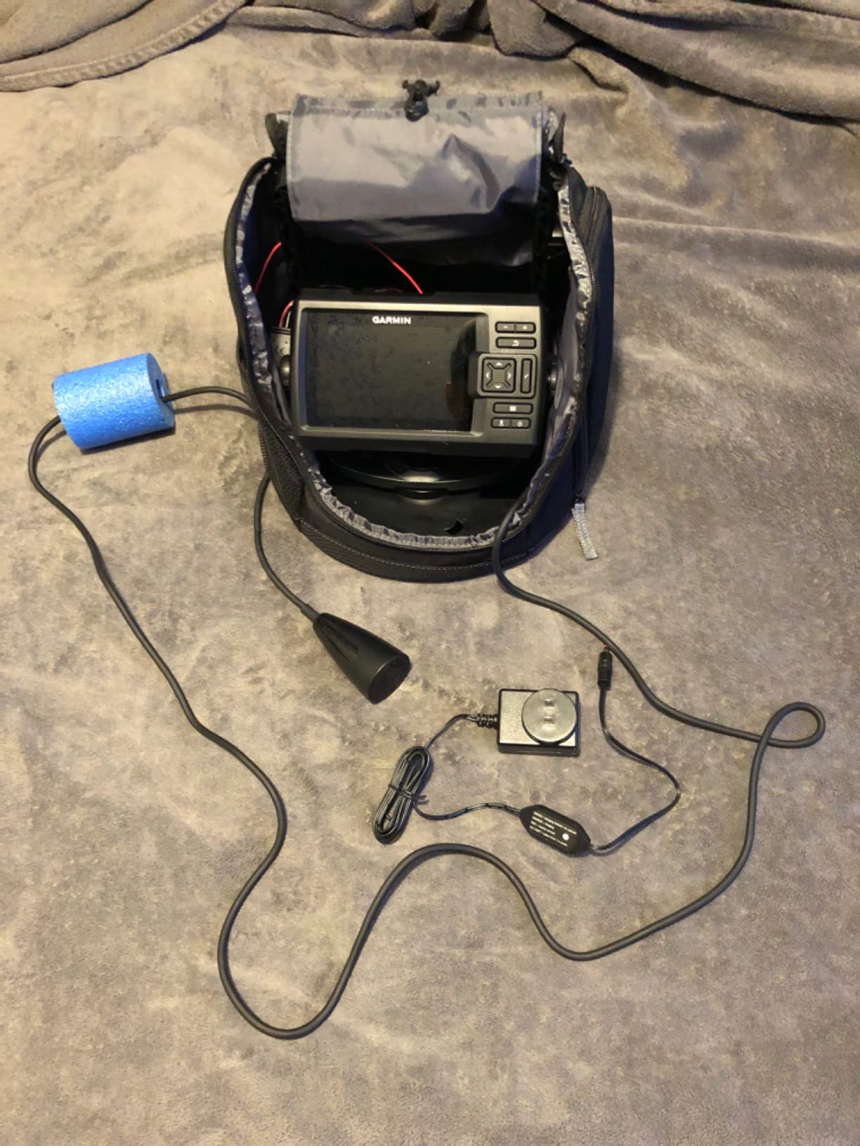 Garmin STRIKER Plus 5 Ice Fishing Bundle with GT8HW-IF Transducer customer photo 1