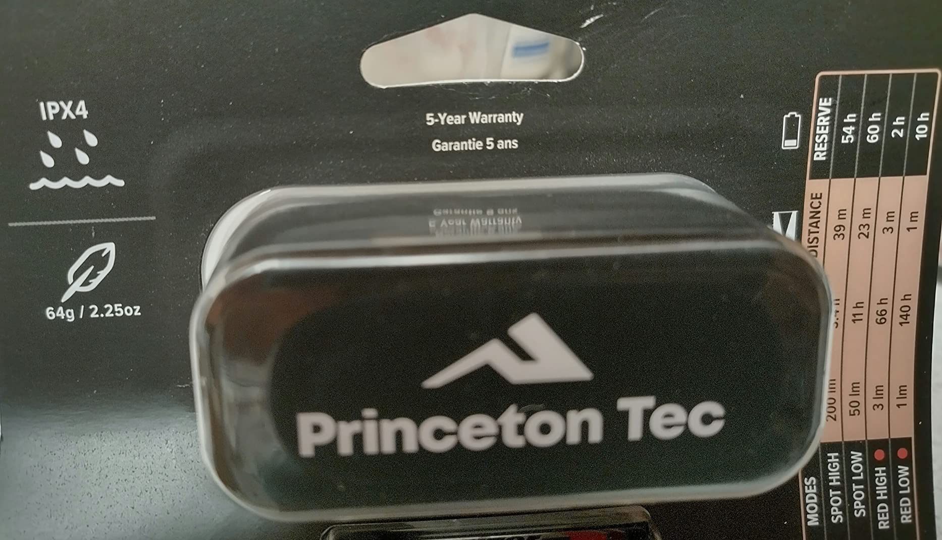 Princeton Tec Byte Tactical LED Headlamp Lightweight Compact, Durable Hands-Free Lighting with White and Red Beam Options - Tan customer photo 2