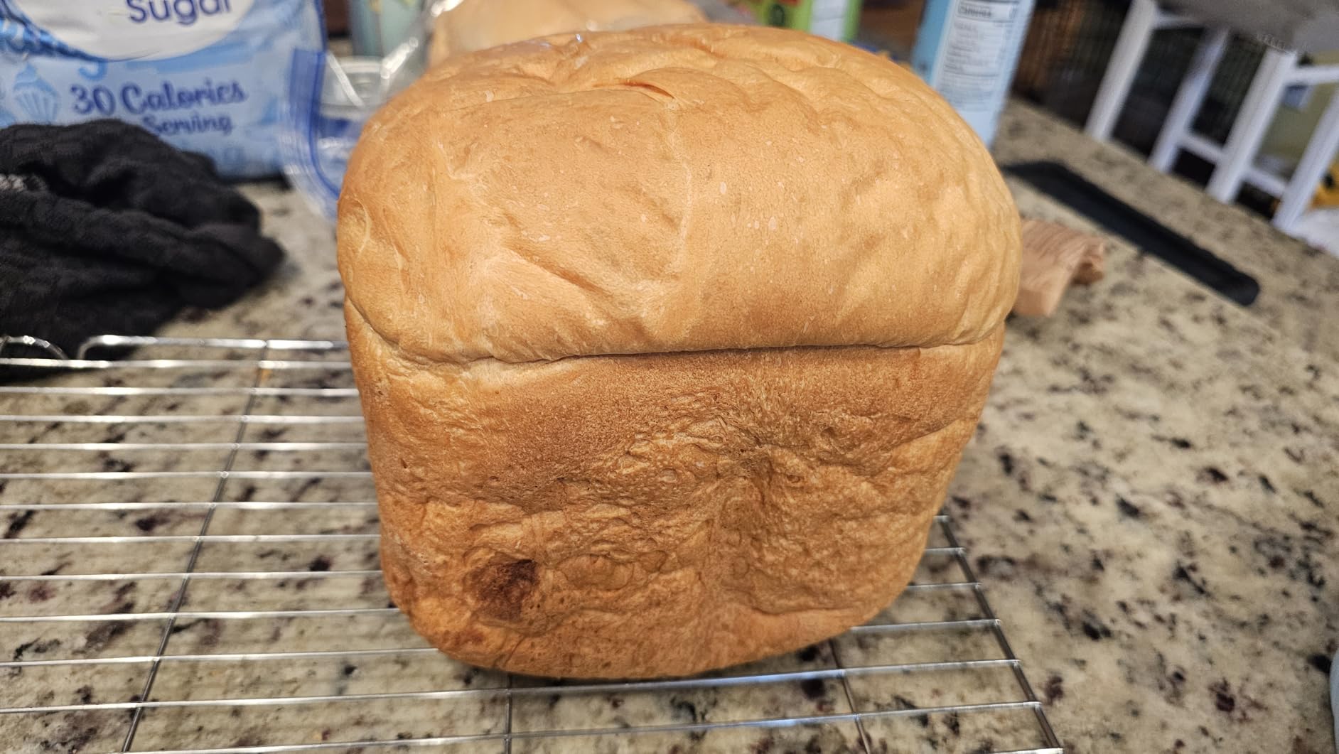 KBS Pro 710W 2LB Bread Maker, Stainless Steel 17-in-1 Smart Bread Machine with Healthy Ceramic Pan, Automatic Nut Dispenser, Tempered Glass Touch Panel, 3 Crust Colors, 15H Timer& Keep-Warm, Recipes customer photo 1