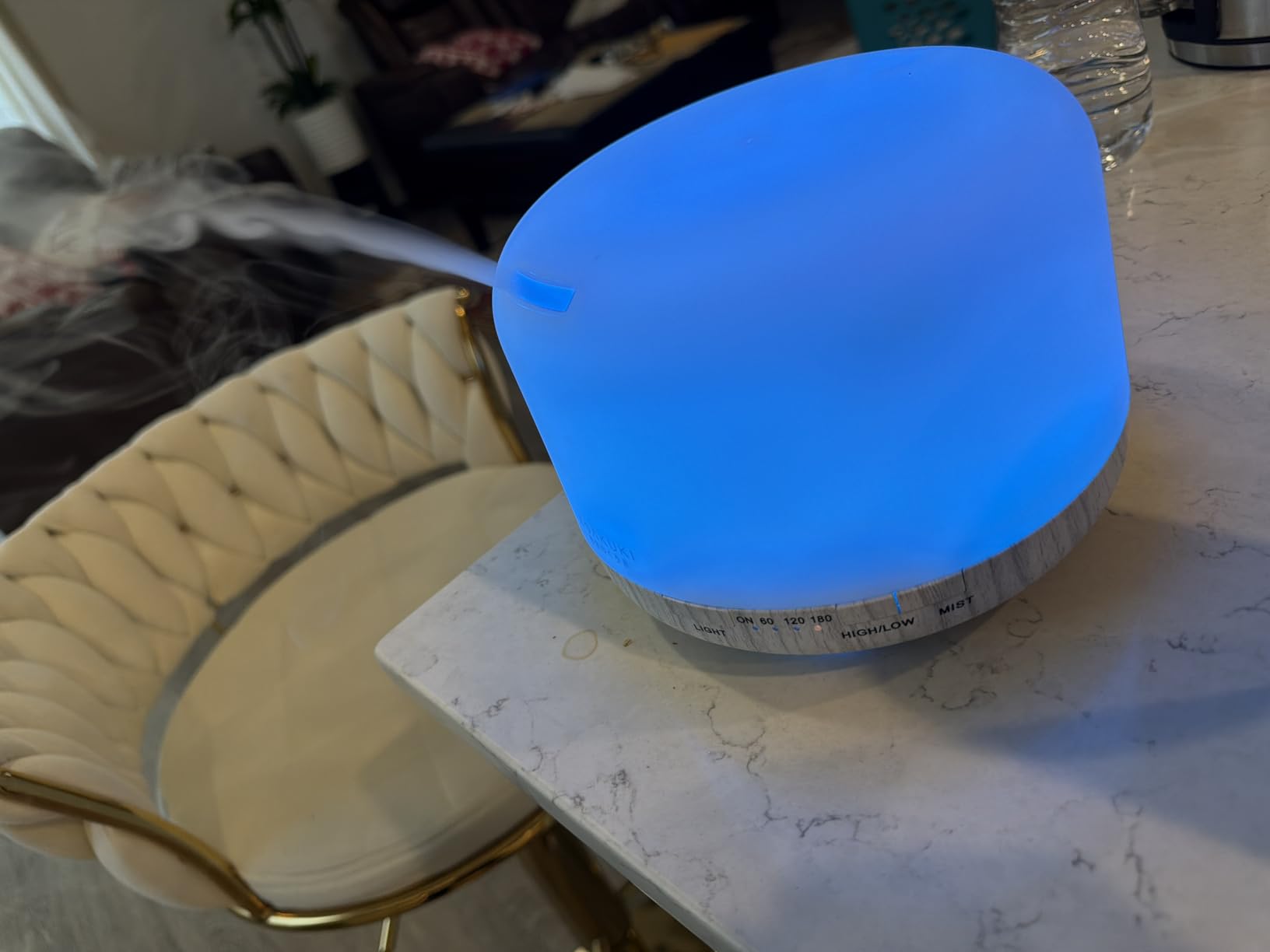 ASAKUKI Smart Wi-Fi Essential Oil Diffuser, App and Voice Control Compatible with Alexa, 500ml Aromatherapy Humidifier customer photo 2