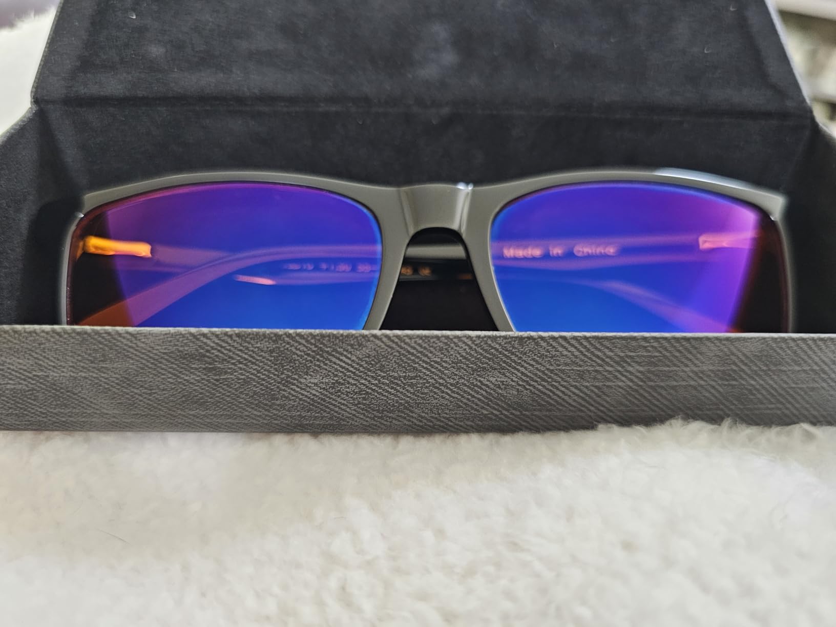 Orange Blue Light Blocking Reading Glasses for Better Sleep - Migraine Glasses for Women & Men customer photo 2