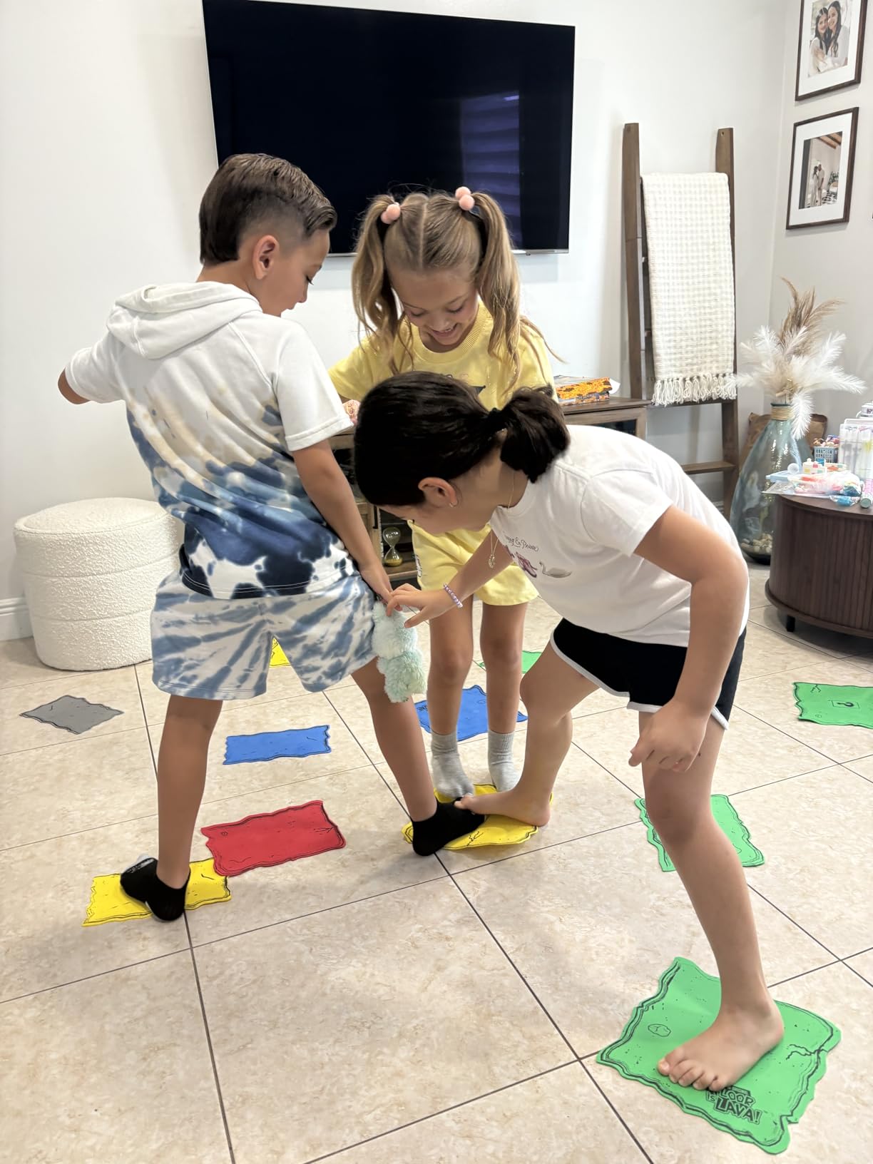 Endless Games The Original The Floor is Lava! Game by Endless Games - Interactive Game for Kids and Adults - Promotes Physical Activity - Indoor and Outdoor Safe customer photo 1