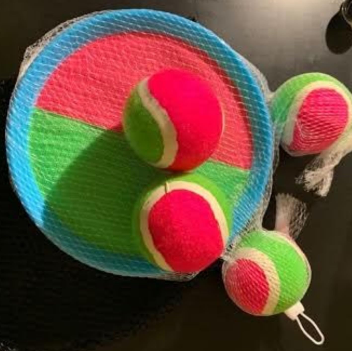 Ayeboovi Toss and Catch Ball Game Outdoor Toys for Kids Yard Games Beach Toys Outside Games for 3 4 5 6 7 8 9 10 Year Old Boys Girls (Upgraded) customer photo 2