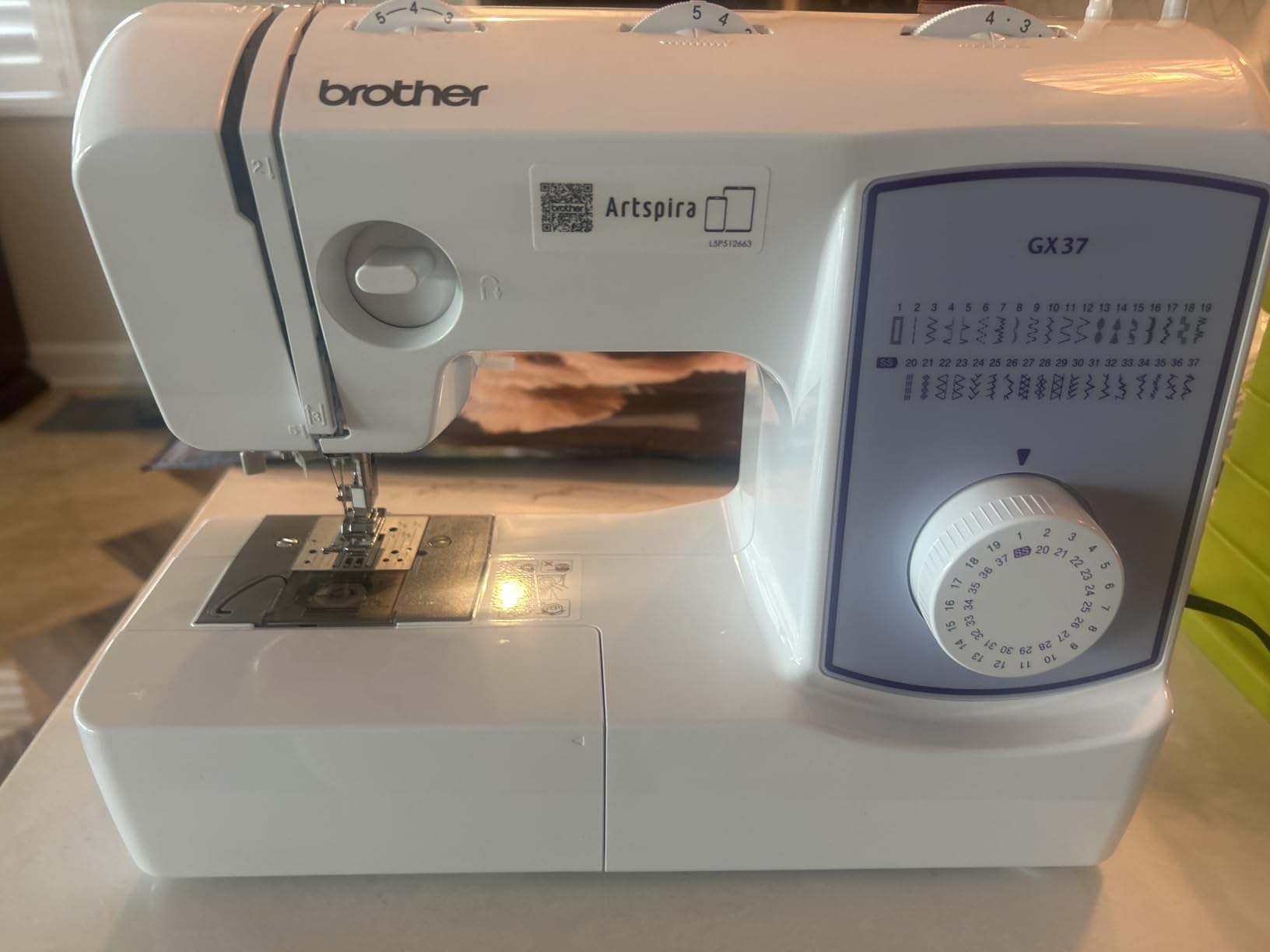 Brother Sewing Machine, GX37, 37 Built-in Stitches, 6 Included Sewing Feet customer photo 1