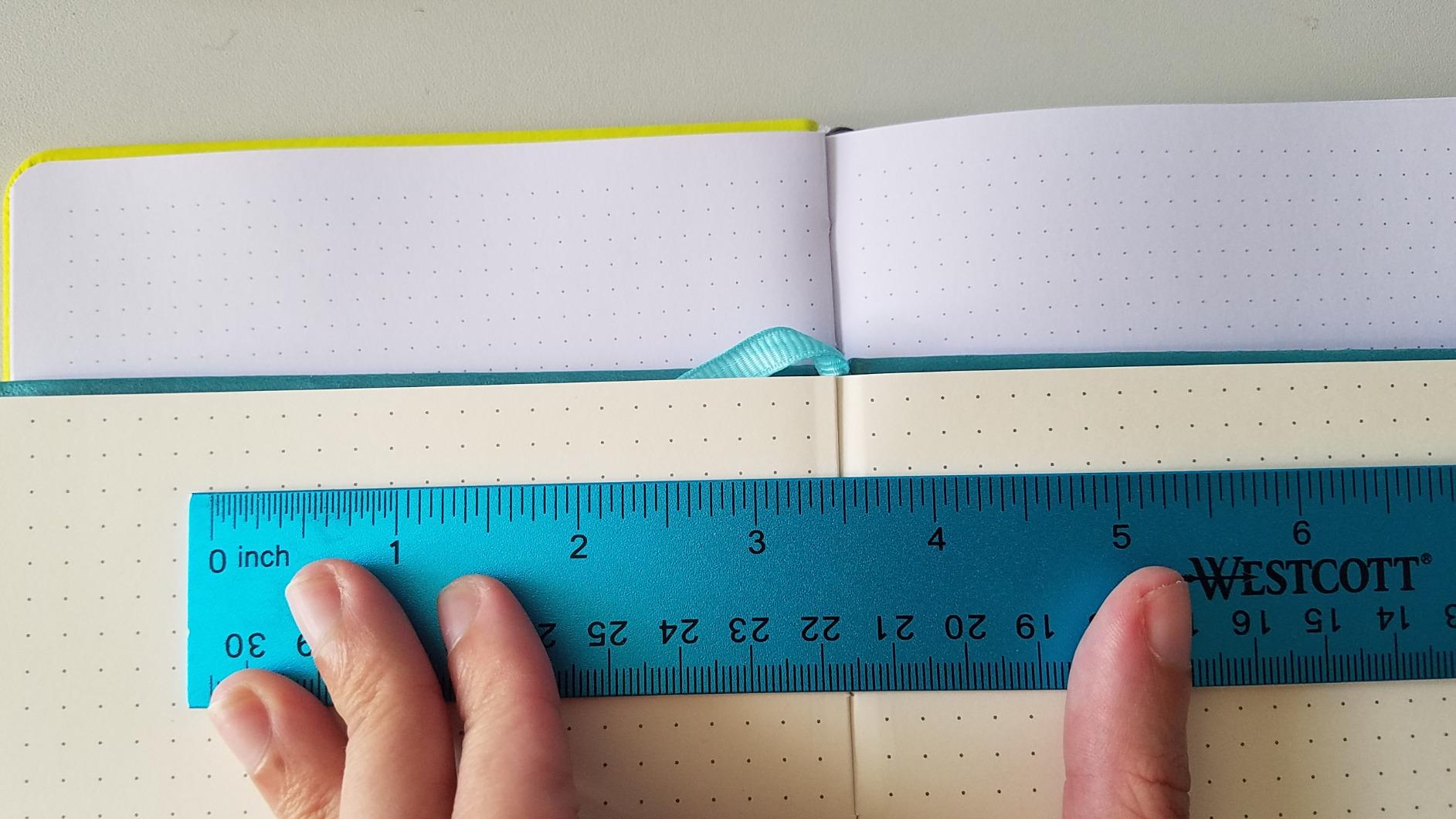 Clever Fox Dotted Notebook - Dot Grid Bullet Numbered Pages Hard Cover Notebook Journal With Thick 120g Paper and Pen Loop, Stickers, 3 Bookmarks, Smooth Faux Leather, 5'' x 8.25'' - Deep Purple customer photo 1