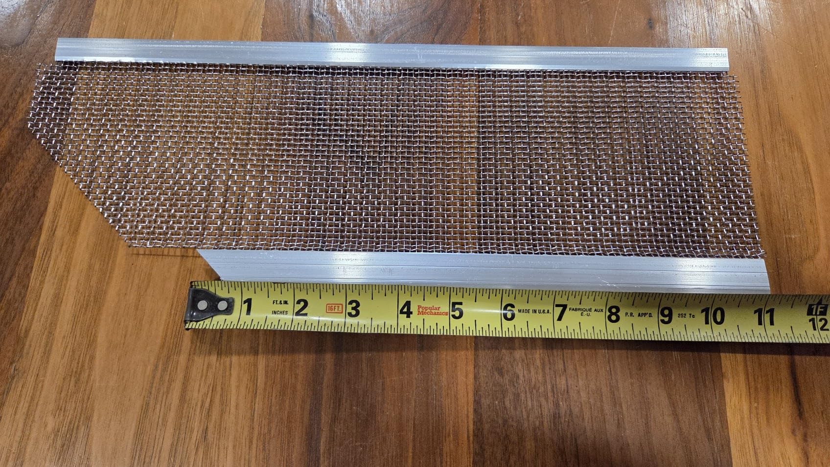 RAPTOR GUTTER GUARD - 48 FT. (Nominal) Contractor Grade Stainless Steel Micro-Mesh Gutter Guard Kit with Screws Included. Fits 5 in. Gutters and Smaller. DIY-Friendly. (5.625 in. x 47.625 in.) customer photo 2