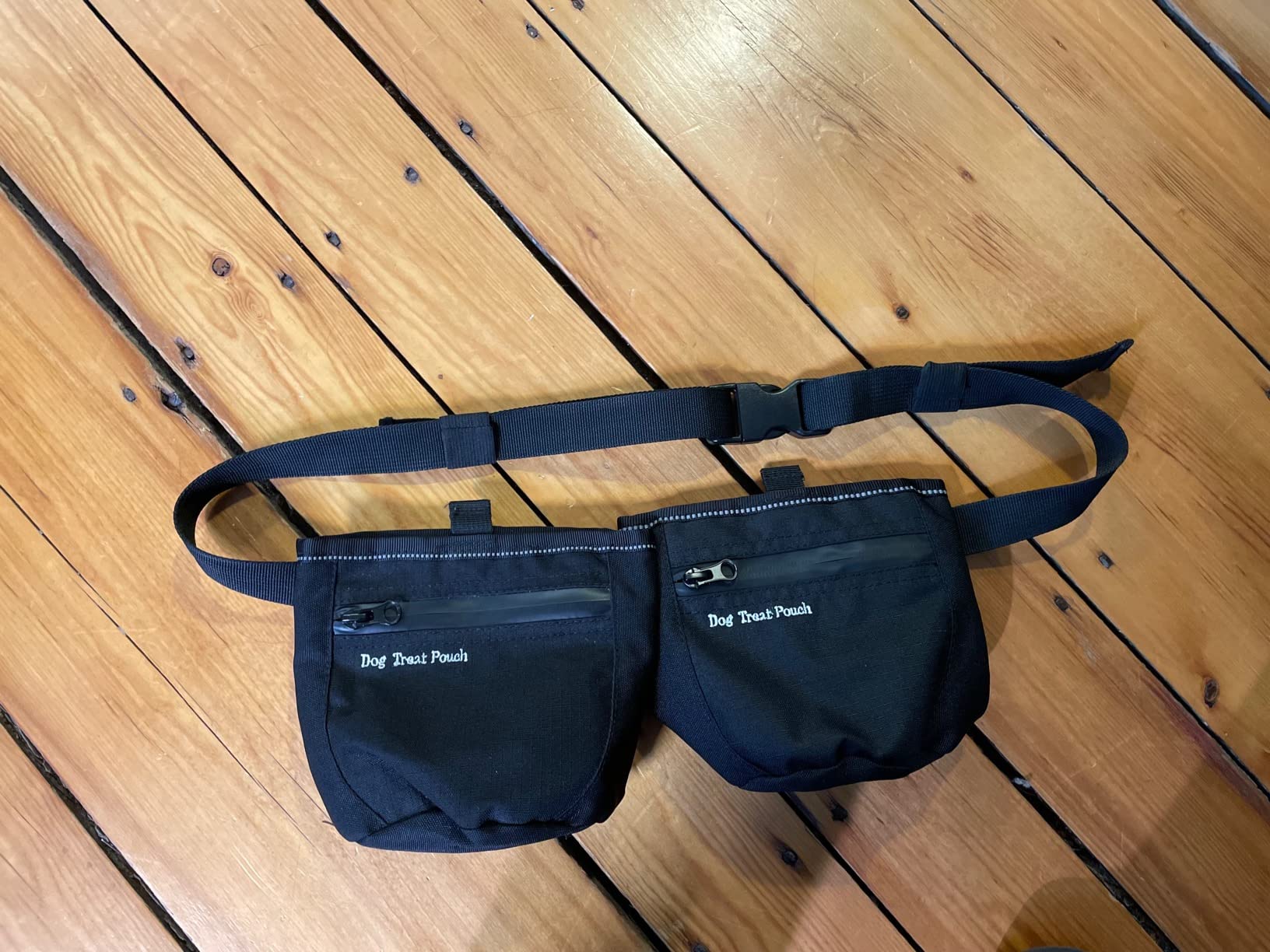 Dog Treat Pouch for Training Doggie Puppy Snack Reward Pouch Bait Bag Pet Treat Carrier Holder with Clip Waist Belt Magnetic Opening customer photo 1
