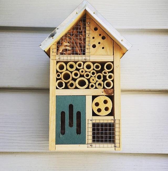 Niteangel Natural Wooden Insect Hotel, Garden Insect House for Ladybugs, lacewings, Butterfly, Bee, Bug customer photo 2
