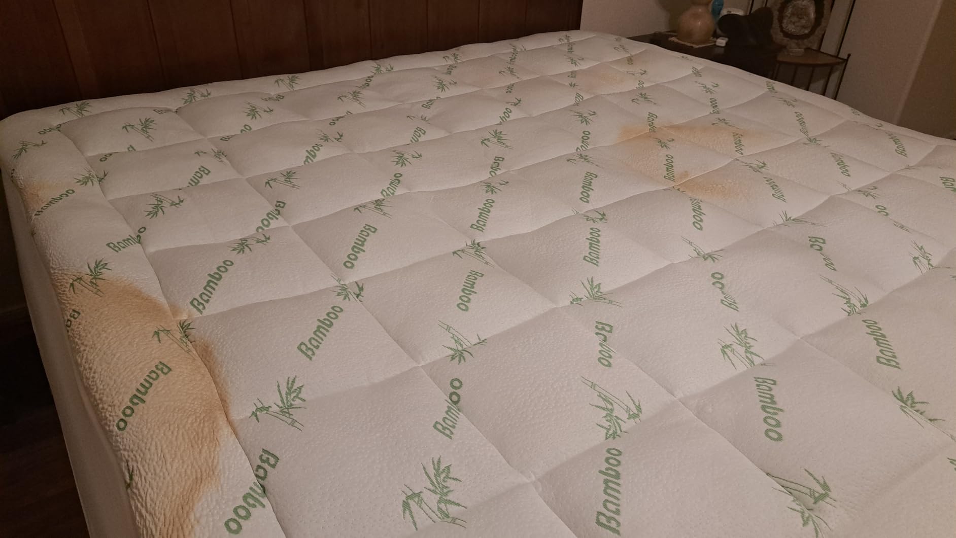 Niagara Ultra Soft Full Size Mattress Topper - Viscose Made from Bamboo Pillow Top Mattress Pad for Back Pain Relief - Naturally Cooling for Hot Sleepers, fits 6-18