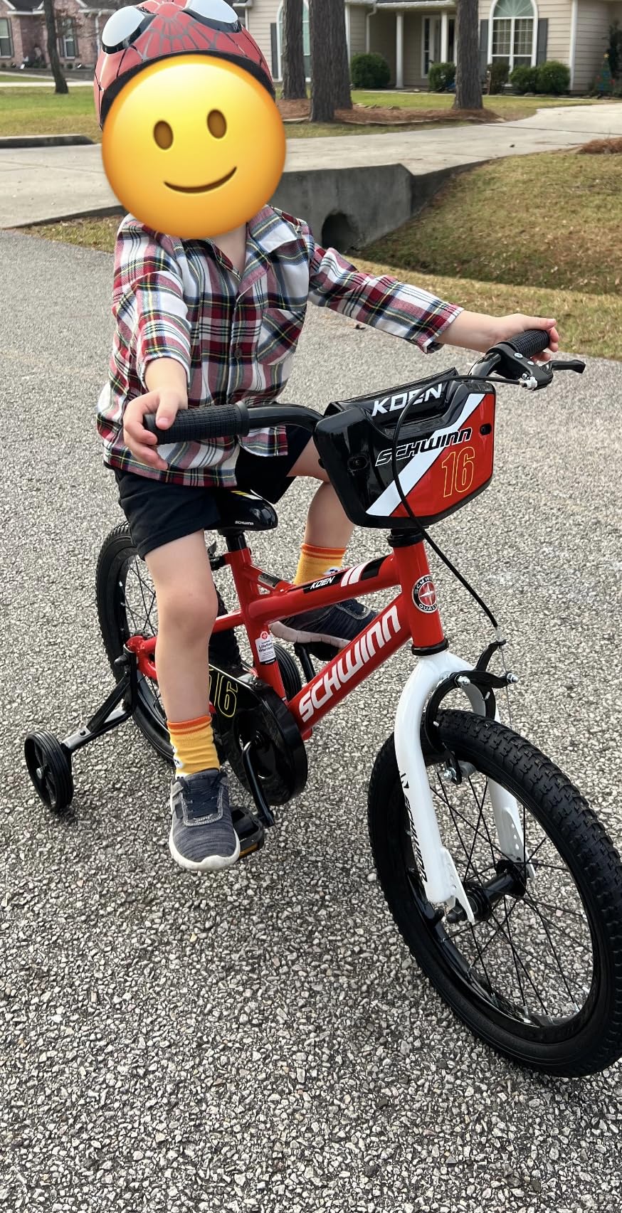 Schwinn Koen Bike, 16 Inch Bike for Kids Ages 3-7, SmartStart Ergonomic Design for Kids, Adjustable Seat Grows with your Child, Rear Coaster Brake and Front Caliper Brake, Training Bicycle customer photo 2
