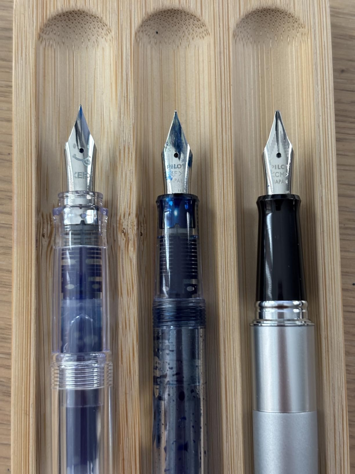 Pilot Kakuno Fountain Pen, Clear Barrel, Medium Nib customer photo 1