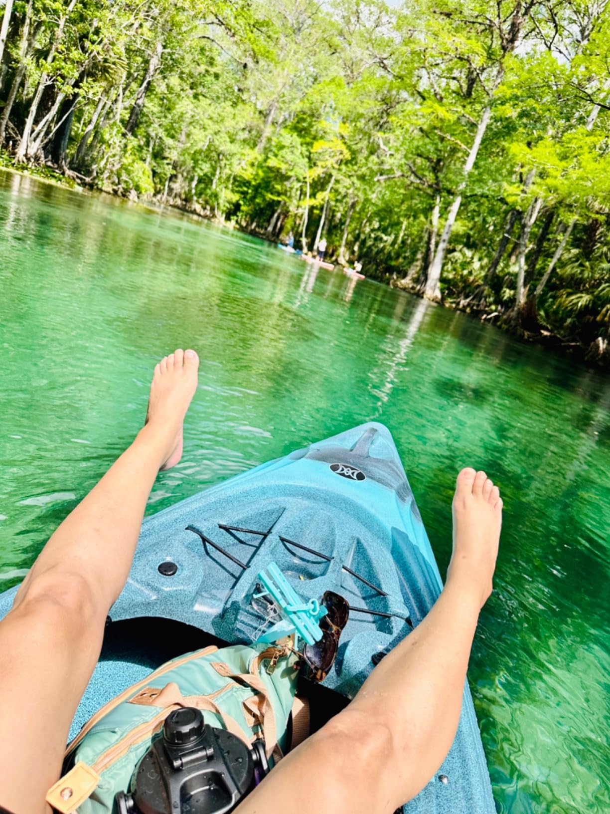 Perception Joyride 10 - Sit Inside Kayak for Adults and Kids - Recreational and Multi-Water Kayak with Selfie Slot - 10' customer photo 1