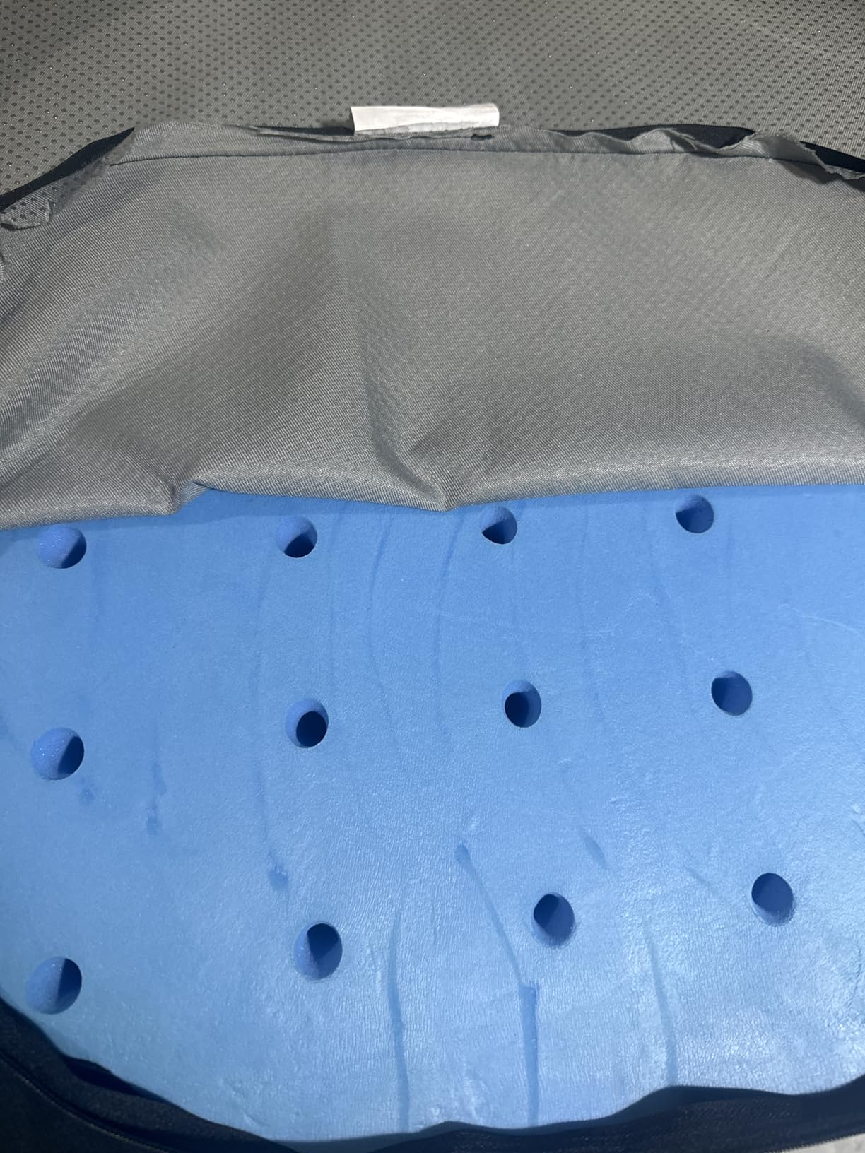 Everlasting Comfort Memory Foam Seat Cushion for Chair - Wheelchair Cushions for Tailbone Relief - Chair Cushion Covers for Pressure Sores - Ventilated Gel Seat Cushion for Chair, Seniors, & Adults customer photo 2