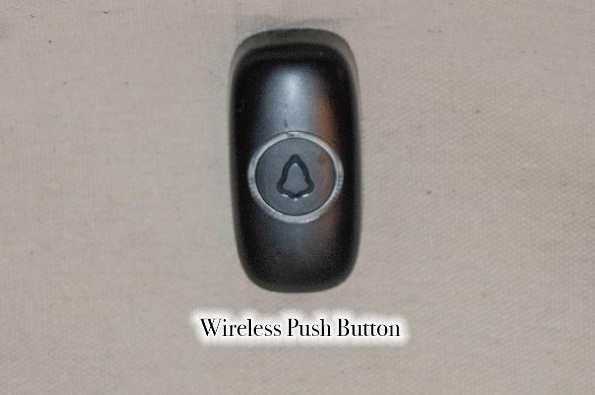 SECRUI Wireless Doorbell, Easy installation, Waterproof, Adjustable Volume, 58 Chimes, Colorful LED, 1000Ft Range, M520+F55, Black customer photo 1