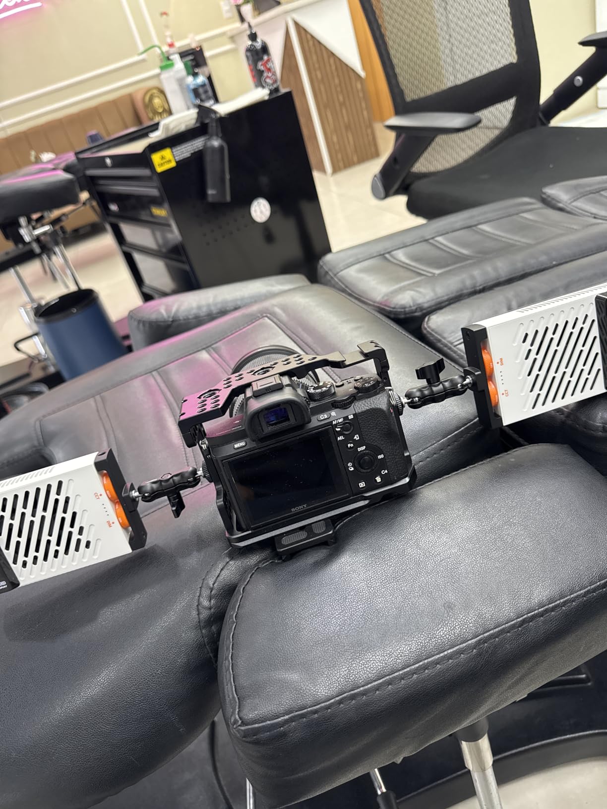 A7ii A7Riii A7iii cage, A9/A7III/A7M3/A7III/A7II Camera Cage for Sony A9 A7M3 A7III A73 A7RIII A7R3 A7II customer photo 1