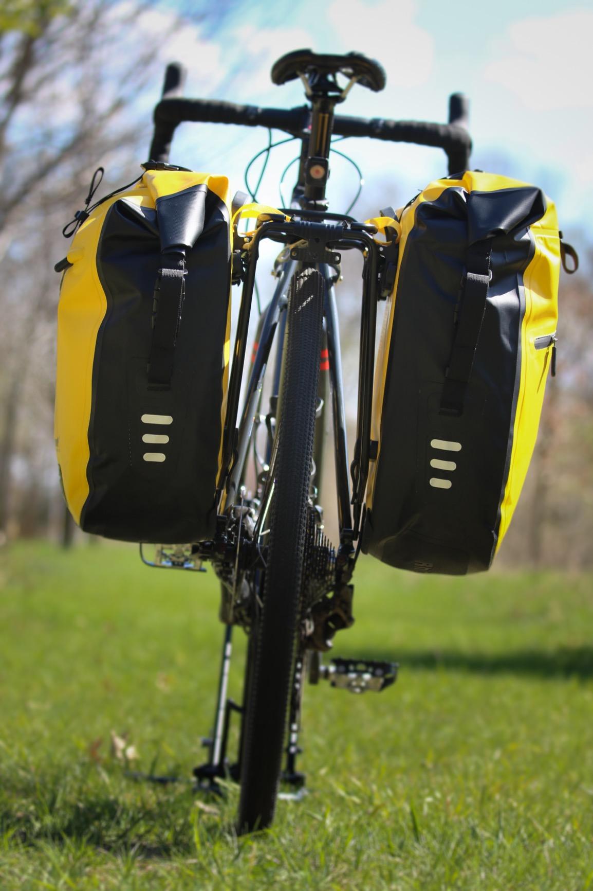 Rhinowalk Bike Bag Waterproof Bike Pannier Bag for Bicycle Cargo Rack Saddle Bag Shoulder Bag Laptop Pannier Rack Bicycle Bag Professional Cycling Accessories customer photo 1