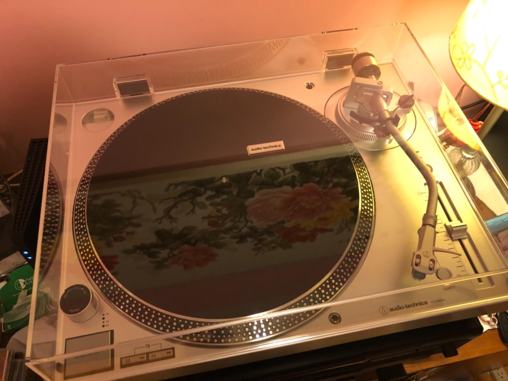 Audio-Technica AT-LP120XUSB-BK Direct-Drive Turntable (Analog & USB), Fully Manual, Hi-Fi, 3 Speed, Convert Vinyl to Digital, Anti-Skate and Variable Pitch Control, Black customer photo 2