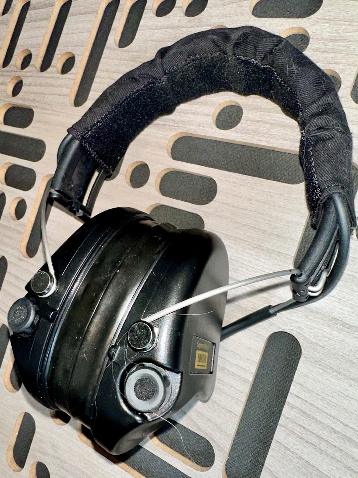 Sordin Pro-X Ear Muffs - Active and Electronic Ear Defenders w/Textile Band - Gel Pads - Earmuffs for Hunting & Shooting customer photo 1