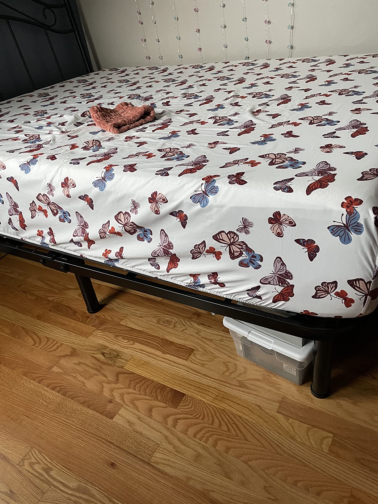 Linenspa Adjustable Bed Frame - Independent Head and Foot Incline - Powerful Quiet Motor - Easy Toolless Assembly - Lounging - Watch TV - Working - Reading - Ergonomic - Electric Bed Base - Full Size customer photo 1