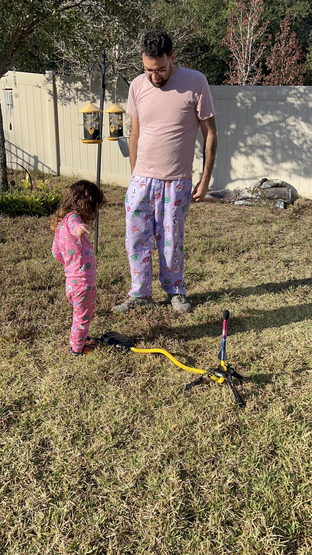 National Geographic Air Rocket Toy - Ultimate LED Rocket Launcher for Kids, Jump and Launch the Light Up, Air Powered, Foam Tipped Rockets up to 100 Feet customer photo 1