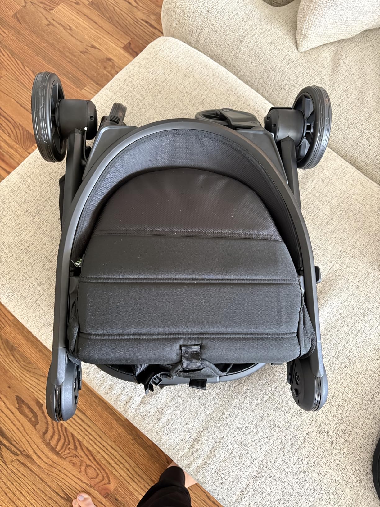 Baby Jogger City Tour 2 Side by Side Double Stroller, Compact Twin Stroller Design, Easy-To-Maneuver, Fits Through Standard Doorways, Compact One-Step Fold Design, Pitch Black customer photo 2