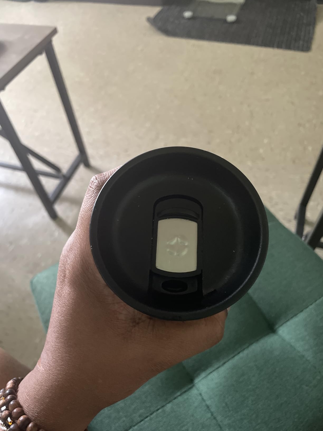 Ello Miri 16oz Vacuum Insulated Stainless Steel Travel Mug, Leak-Proof Slider Lid, Keeps Hot for 5 Hours, Perfect for Coffee or Tea, BPA-Free, Fits Most Cupholders, Holiday Gift, Speckle customer photo 2