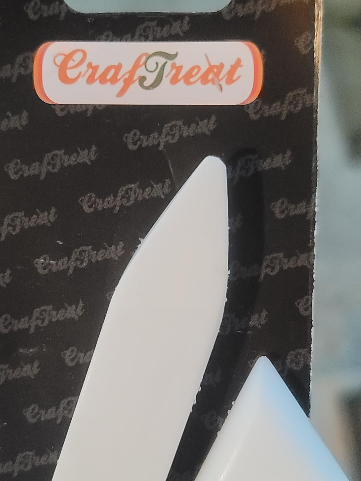 CrafTreat Teflon Bone Folder and Scoring Tool - Ergo Square - Paper Scorer for Paper Crafting, Origami, Bookbinding, Scrapbooking - Leather Burnishing Tool - Smooth, Non Stick,Ergonomic Craft Tool customer photo 1