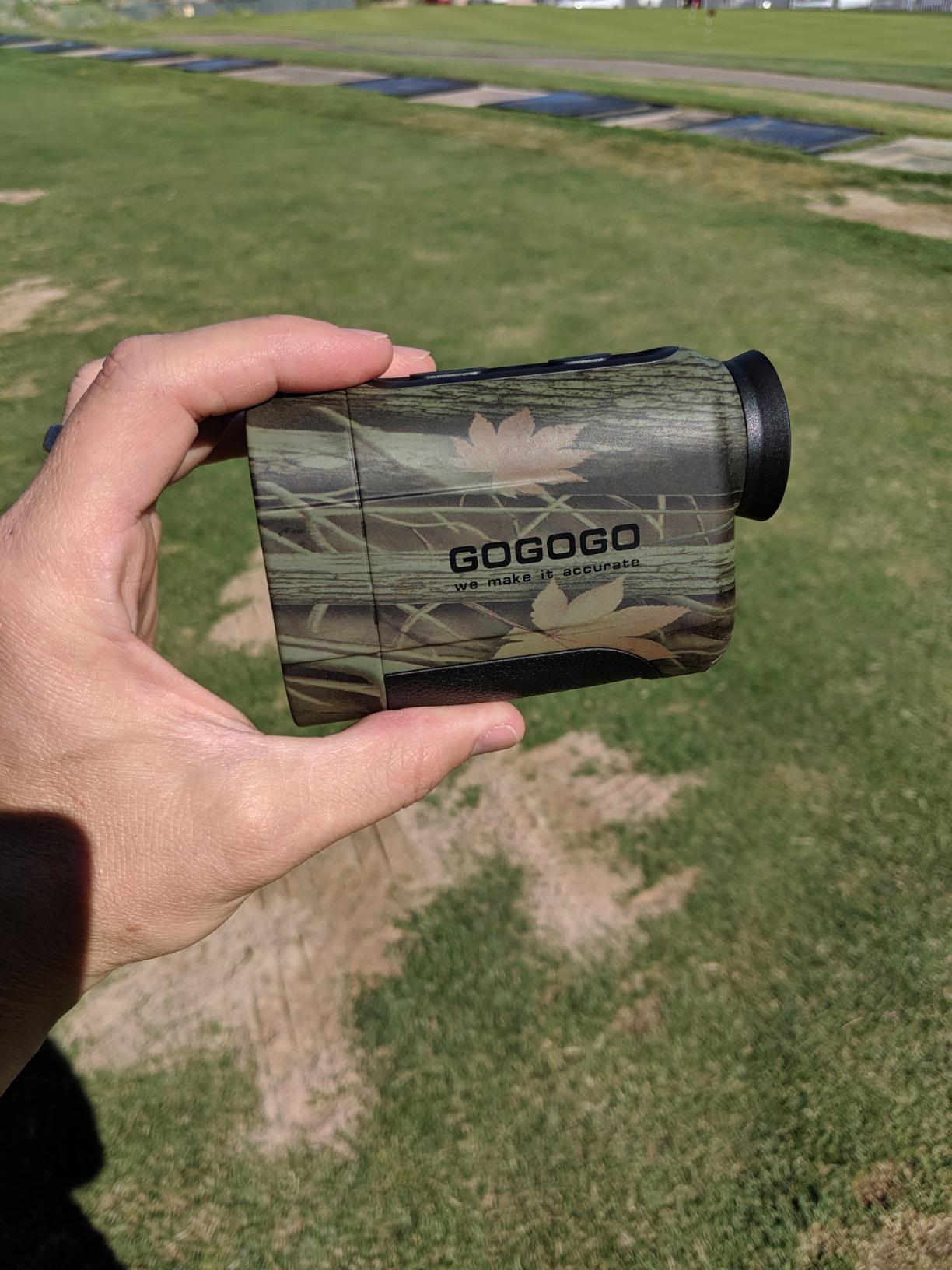 Gogogo Sport Vpro GS06CA Hunting Rangefinder with Angle and Horizontal Distance 1200 Yards Laser Range Finder for Hunter customer photo 2