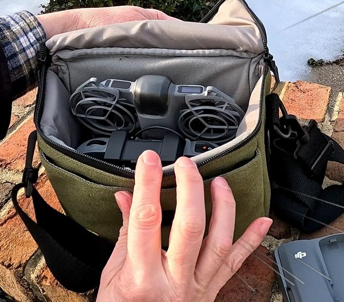 Besnfoto Camera Bag Small Crossbody Camera Shoulder Bag Purse Waterproof Canvas Cute Compact Camera Messenger Bag customer photo 1